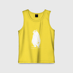 Детская майка Курьер - Медведь