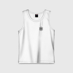 Детская майка Физика Атом