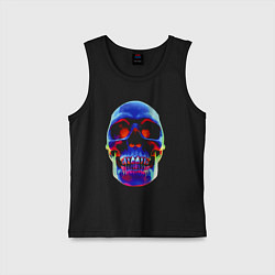 Детская майка Cool neon skull