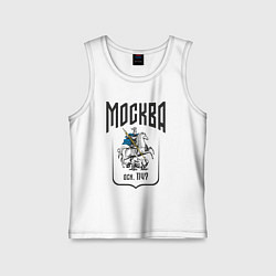 Детская майка Москва всадник