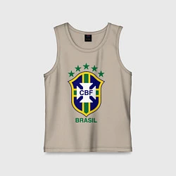 Детская майка Brasil CBF