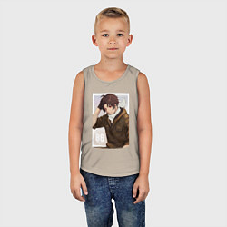 Майка детская хлопок Синъэй Нодзэн - 86, цвет: миндальный — фото 2