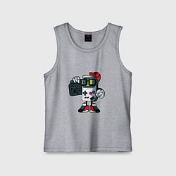 Майка детская хлопок Nintendo - game boy, цвет: меланж