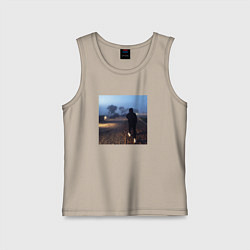 Майка детская хлопок Pharaoh Philarmonia, цвет: миндальный