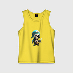 Детская майка Воин скелетон