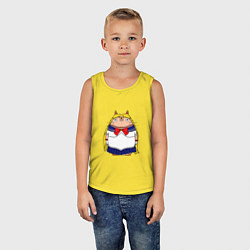 Майка детская хлопок Totoro Sailor Moon, цвет: желтый — фото 2