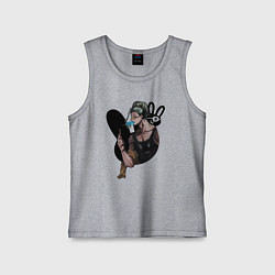 Детская майка Buddha with ice cream