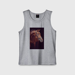 Детская майка Лошадь во всей красе