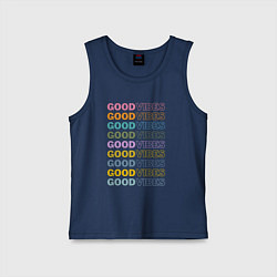 Детская майка Good vibes