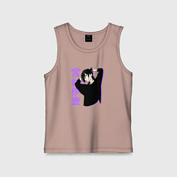 Майка детская хлопок Изуми - Хоримия, цвет: пыльно-розовый