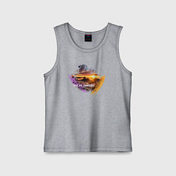 Майка детская хлопок Бразилия: Рио, цвет: меланж