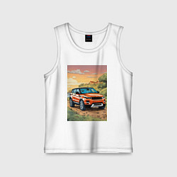 Детская майка Land rover evoque