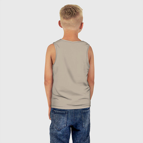 Детская майка Warriors hoop kid / Миндальный – фото 6