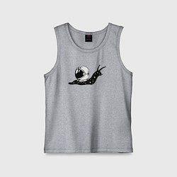 Детская майка Космическая улитка