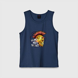 Детская майка Череп панка с рогами