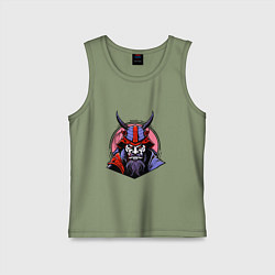 Детская майка Samurai evil face