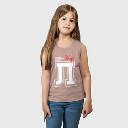 Майка детская хлопок Лиза - человек с большой буквы, цвет: пыльно-розовый — фото 2