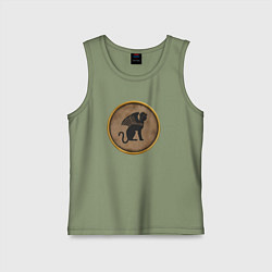 Майка детская хлопок Мятежники-эллины Rome: Total War, цвет: авокадо