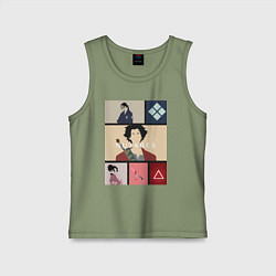 Детская майка Самурай Чамплу Мугэн