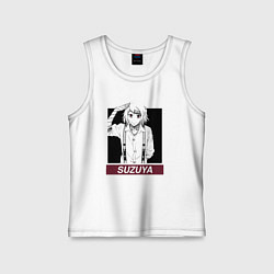 Майка детская хлопок Джузо Сузуя Рэй, цвет: белый