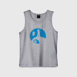 Детская майка Tardis love