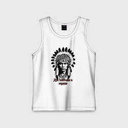 Детская майка Дух свободы в сердце