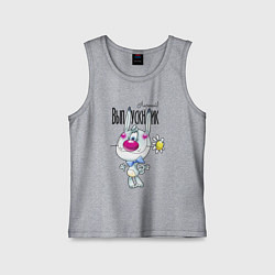 Детская майка Заяц - лучший выпускник