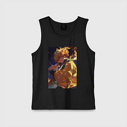 Детская майка Клинок, рассекающий демонов Дзэнъицу Агацума охотн