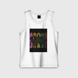 Майка детская хлопок Моя геройская академия Всемогущий Отяко Урарака, цвет: белый