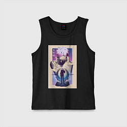 Детская майка Магическая битва Сатору Годзё расширение территори