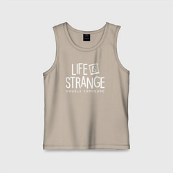 Детская майка Life is strange double exposure logo