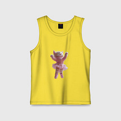 Детская майка Кошечка балерина