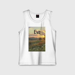 Детская майка Eva поле золотое