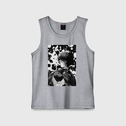 Майка детская хлопок Магическая битва Маки Дзэнин манга, цвет: меланж