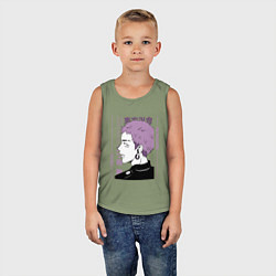 Майка детская хлопок Токийские мстители Такаши Мицуя, цвет: авокадо — фото 2