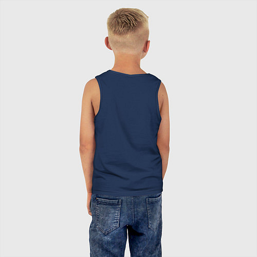 Детская майка Duck tales - Scrooge bitcoin / Тёмно-синий – фото 6