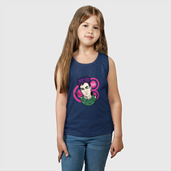 Майка детская хлопок Чхве Су Бонг - 230, цвет: тёмно-синий — фото 2