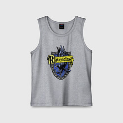 Майка детская хлопок Ravenclaw emblem, цвет: меланж
