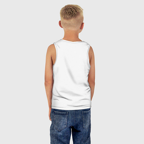 Детская майка Ижевск - Ижик мем / Белый – фото 6