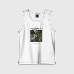 Детская майка Фоточки превыше всего - обезьяна