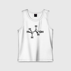 Детская майка Химическая формула спирт