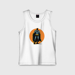 Майка детская хлопок Cool Batman, цвет: белый