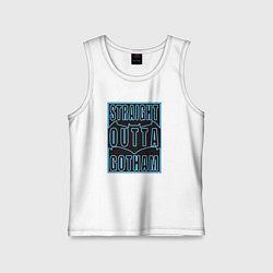 Детская майка Straight outta Gotham