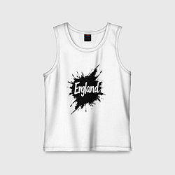 Детская майка Чернильная Англия