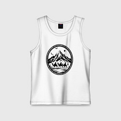 Детская майка Караван у подножия гор