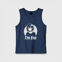 Детская майка Я в порядке анимешница