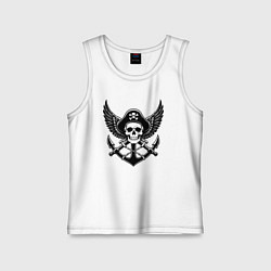 Детская майка Пиратский крылатый дух