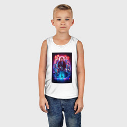Майка детская хлопок John Wick movie, цвет: белый — фото 2