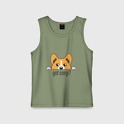 Детская майка Got Corgi