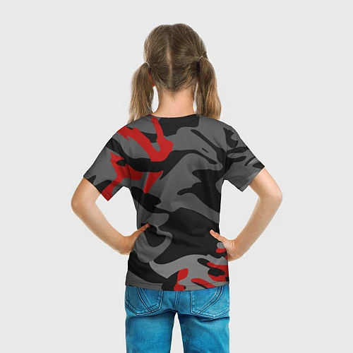 Детская футболка CS:GO Blood Tiger / 3D-принт – фото 6